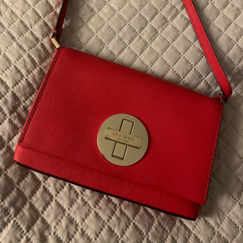 Kate Spade Red Crossbody